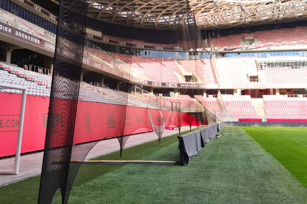 Filet anti-projectiles ALLIANZ RIVIERA